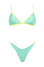 Bleu Clair,Vert Citron
