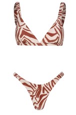 Brown Zebra Pattern