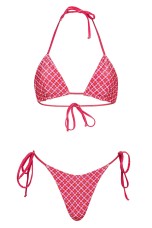 Pink,Pink Mosaic Pattern