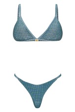 Blue Mosaic Pattern